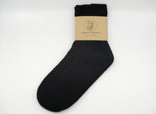 Load image into Gallery viewer, Cable Knit Cashmere Socks 100% Pure Mongolian 7 Gauge cashmere
