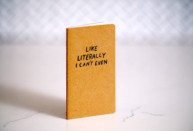 Like Literally Pocket Notebook