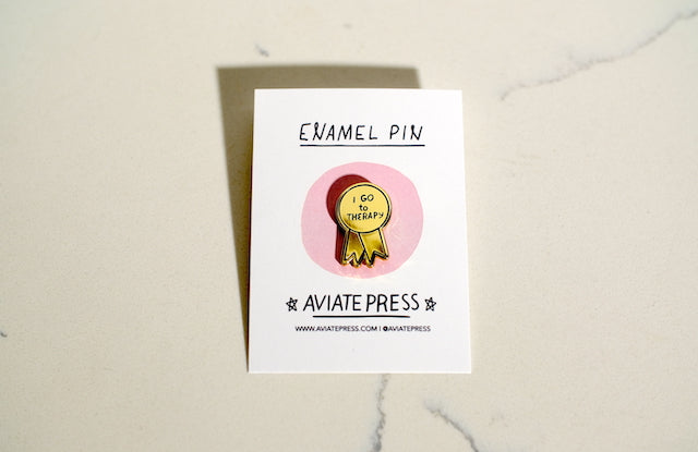 Therapy Enamel Pin